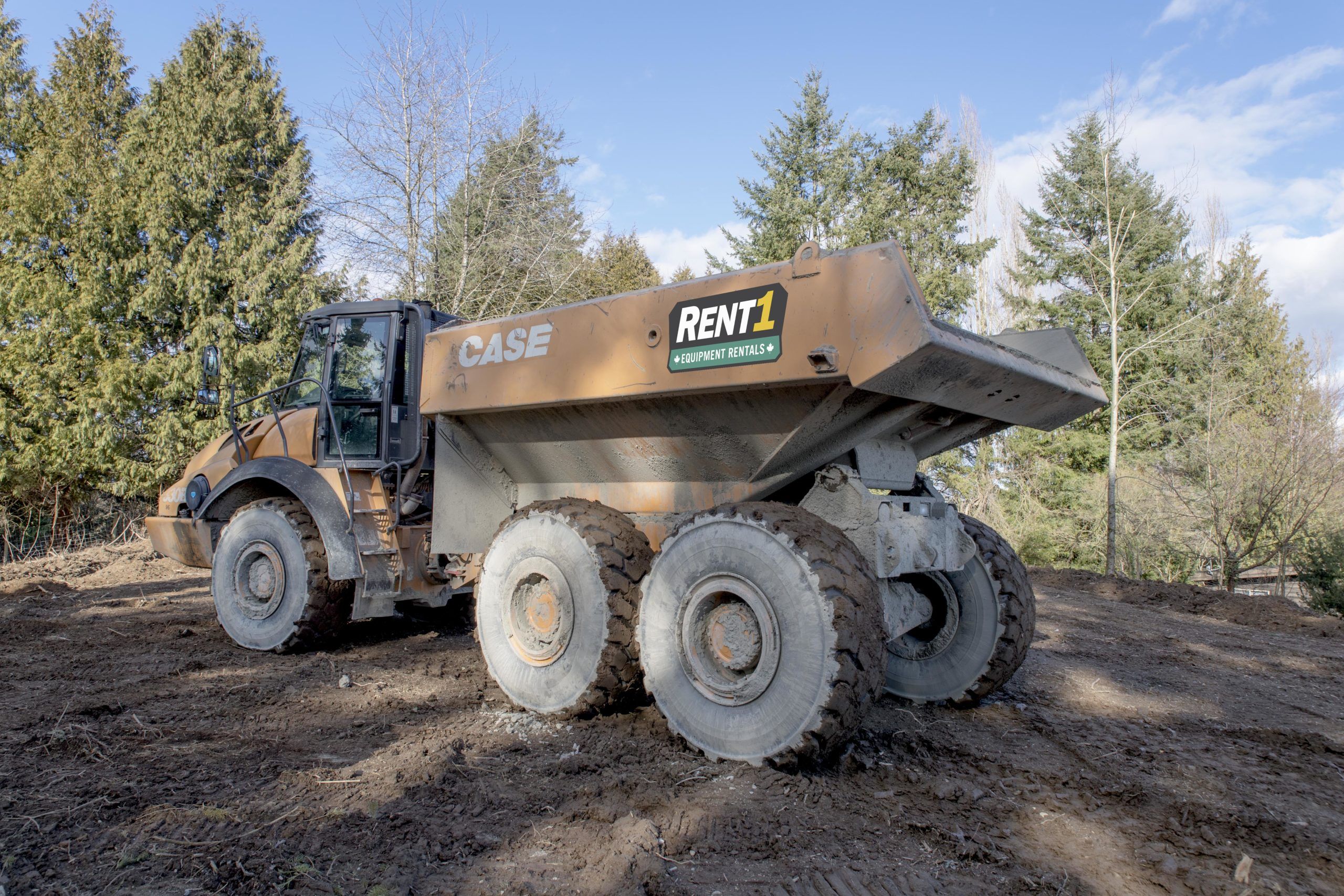 Rent a Case 330B Articulated Trucks starting 890/day