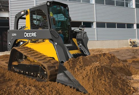 John Deere 329D track loader rental