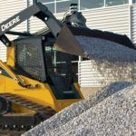 powerful John Deere 333D track loader rental