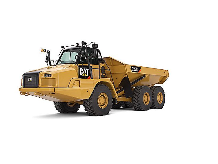 CAT 725C2 Dump Truck Rental