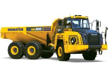 Komatsu HM300-5 Dump Truck Rental