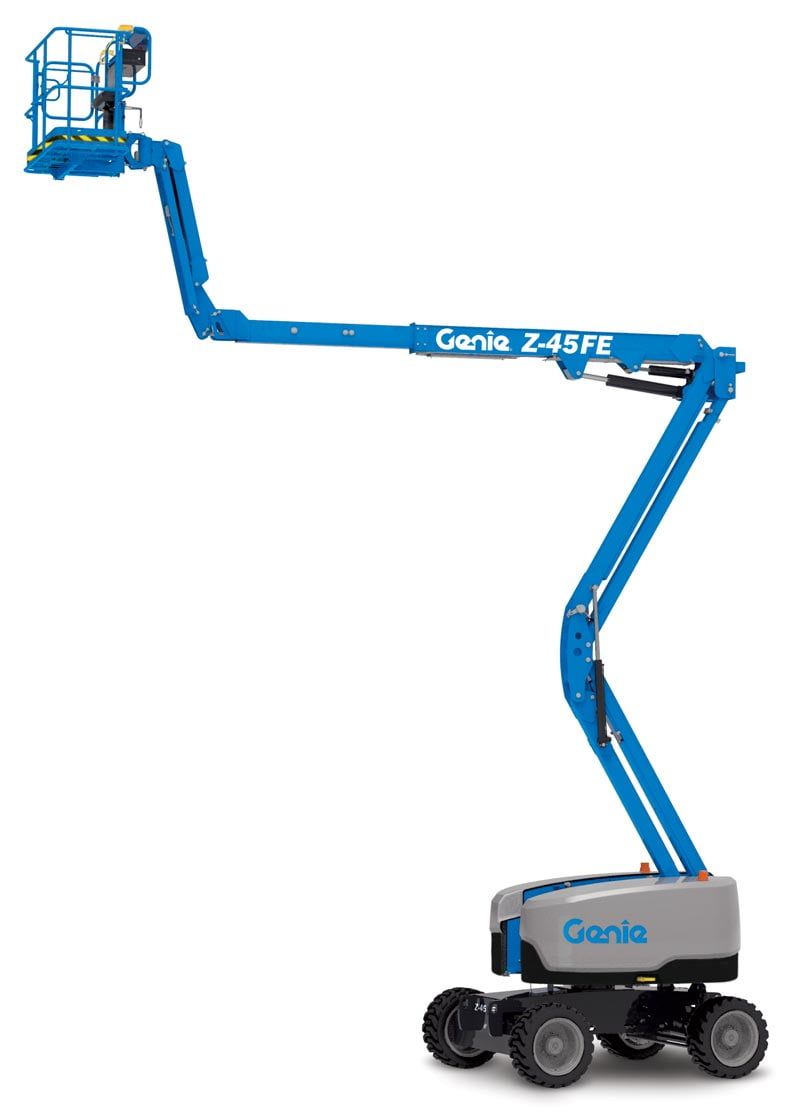 Rent a Genie Z-45 DC or FE Boom Lift starting @ $286/day